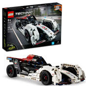LEGO 42137 Technic Formula E Porsche 99X Electric Pull-Back Race Car with Augmented Reality App, 422 Pieces, Multicolor