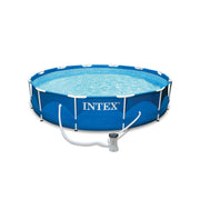 Intex 28211EH 12ft X 30in Metal Frame Pool Set with Filter Pump