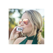 BACtrack C6 Keychain Alcohol Tester, Cordless, White, Portable Breathalyzer with BlueFire Fuel Cell Sensor