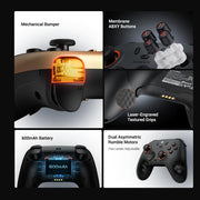 GameSir Nova2 Lite Wireless Game Controller with Hall Effect Joysticks, Gray