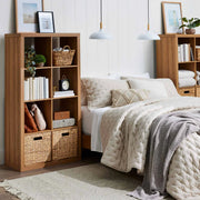 Better Homes & Gardens BH5336278612079 8-Cube Storage Organizer, Light Honey