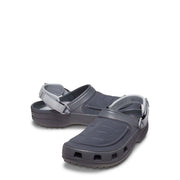 Crocs 207689 Men's Exclusive Yukon Vista II LR Clog, Slate Grey/Multi, Size: 11