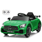 UBesGoo AMG GTR 12V Licensed Mercedes-Benz Electric Ride On Cars Toys for Kid, Green