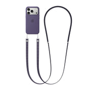 Apple Crossbody Strap, Adjustable Length, Eco-Friendly Recycled PET, Purple, Compatible with iPhone 17 Series and Air