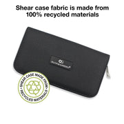 Olivia Garden SwivelCut Hairdressing Shears Set, 5.75 in, Steel Alloy Blades, Ergonomic Swivel Handle, Intro Case with The Edge Razor and Accessories, 640-SWC02