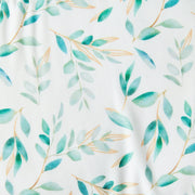 Parent's Choice NPW-3PS Nursing Pillow with Green Leaf Design Polyester Cover