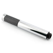 Tubular Modern Hand Shower With Rubber Nozzles - Chrome