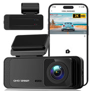 Ecomoment A03 Dash Cam Front WiFi 1296P Black