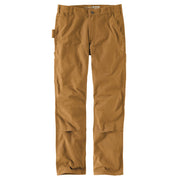 Carhartt Men's Relaxed Straight Rugged Flex Duck Double-Front Work Utility Pants, Carhartt Brown, 30x32, 103334-211