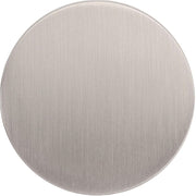 Signature Hardware Lazzara Leather Mushroom Cabinet Knob, 1-1/2 Inch, Champagne Bronze Finish, Zinc Base, 954062-112