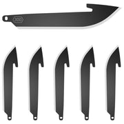 Outdoor Edge RazorSafe Drop Point Knife Replacement Blades - Black - 3.0