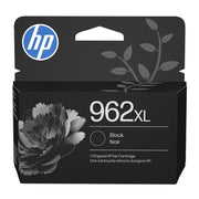 HP 962XL Black Original Ink Cartridge, High Yield, Compatible with OfficeJet Pro 9010 Series, 3JA03AN#RFD