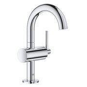 Grohe Atrio Single-Handle Bathroom Faucet, M-Size, StarLight Chrome, Single Hole Installation, 23831003