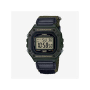 Casio Mens Green Strap Watch W218hb-3Av - NO COLOR ONE SIZE