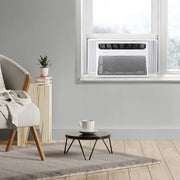 Hisense 10,000 BTU Window Air Conditioner, 550 Sq Ft Coverage, White, Remote Control, LED Display, Multi-Purpose Modes, ConnectLife App Enabled, WAW1025CW1W
