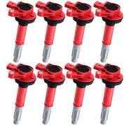 Motmax Ignition Coils Set of 8, Direct Replacement for Ford F150 Mustang 5.0L V8 Engine 2011-2015, Compatible with UF622 DG542 BR3Z-12029A