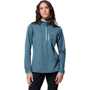 Columbia Women's Essential Hike Grid Fleece Half Zip Jacket, Everblue/Crushed Blue, Medium, 2136241429M