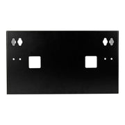 Tripp Lite 6U Vertical Wall Mount Rack Bracket, Heavy-Duty Steel, Black, 200 lb Capacity, Compatible with 19-Inch Two-Post Rack Equipment, SRWALLBRKT6U