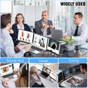 Portable Monitor Revolution S2 Laptop Screen Extender, 14-Inch IPS Full HD 1080P Triple Portable Monitor