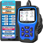 Autophix 7110 Automotive Diagnostic Tool, Full System Scan for Volvo Vehicles, Battery Management, Oil Reset, ABS Bleeding, TPMS Reset, DPF Regeneration