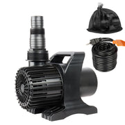 OYO WATER Submersible Pond Pump, 11800 GPH, 850W Motor, Black, 32.8FT Cord, Waterfall and Fountain Pump with Barrier Pump Bag
