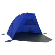 Ozark Trail WF-9660 9 Ft. x 6 Ft. Privacy Sun Shelter For Beach And Park, 5.9 lbs., Blue