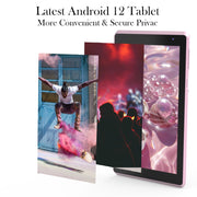 Aheadthink  7 Inch IPS Touchscreen, Quad-Core Processor, 4GB RAM, 32GB Storage, Expandable to 1TB, Android 12, Wi-Fi Bluetooth, Screen Protector