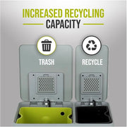 Simpli-Magic 16 Gallon Dual Trash Can