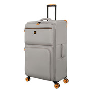 It Luggage Compartment 32 Checked Softside Expandable Spinner, Crushed Rock Gray
