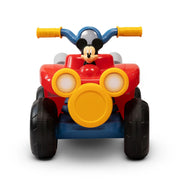 Mickey Mouse KL-40054-DTR Quad Battery Powered Ride on ATV, Unisex