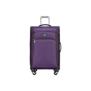 Skyway Ballard Softside 24 Inch Expandable Lightweight Luggage - PURPLE ONE SIZE