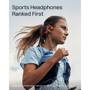 Shokz S820 OpenRun Pro 2 - Open-Ear Bone Conduction Sport Headphones, Orange