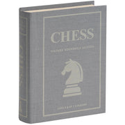 WS Game Company Chess Vintage Bookshelf Edition Board Game with Wooden Pieces and Full-Sized Folding Board, Ages 9+, 41414