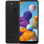 Samsung SM-A215U-TMOB Galaxy A21 6.5'' A215U T-Mobile 32GB Storage 3GB RAM 4G LTE Smartphone (USA Version) - Black