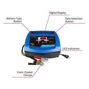 Schumacher SC1360 15A 6V/12V DOE Handheld Battery Charger