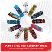 Tech Deck Powell Peralta Sk8shop Bonus Pack Fingerboard Skateboard Set, 8 Customizable Fingerboards with Ramp, Multicolor, 6076639