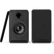Pacoar Cade USB Blueooth Computer Speakers for Desktop Pc and Laptop Plug-n-play 30w Rms Active Bookshelf with 3-inch Full Range - Silver