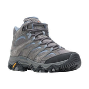 Merrell Moab 3 Mid Waterproof Hiking Boots for Women, Granite, Size 11, J500162