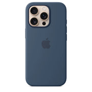 Apple MYYK3ZM/A iPhone 16 Pro Silicone Case with MagSafe - Denim