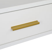 Ktaxon Vanity Table Set with Lighted Mirror for Girls, Women, White - Particleboard and Metal
