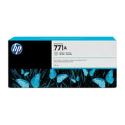 HP B6Y22A 771A Original Inkjet Ink Cartridge, Single Pack, Light Gray