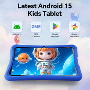 DigiLand 10.1 Inch Kids Tablet, Android 15, 6GB RAM, 64GB Storage, Parental Controls, Blue, MID1050-Kids