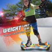 Mosta K6 Electric Hoverboard with Self-Balance Electric Scooter, Sweet Gummy