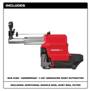 Milwaukee 2915-De M18 Fuel Hammervac 1-1/8