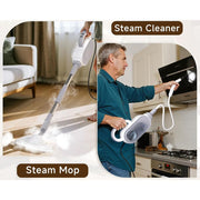 Ryicy HT888W\u0026GY 13-in-1 Powerful Detachable Handheld Steamer with 14 Accessories