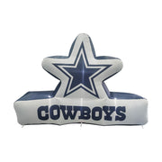 Logo Brands Dallas Cowboys Pre-Lit Team Inflatable, Multicolor - Portable