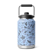 YETI Rambler Gallon Jug 2.0, Vacuum Insulated Stainless Steel Sports Water Bottle, Leakproof MagDock Chug Cap, Blue Camo