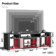 Bestier TV Stand for TVs Up to 85