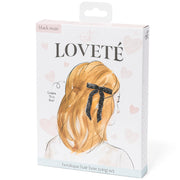 Lovet LVT968-S-BS Hair Bow Tying Set Black Swan for Child Ages 8+
