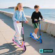 Gotrax GKS Mini Electric Kick Scooter for Kids Ages 6-12, 150W Motor, 7.5 mph Speed, 3.75 Mile Range, 6-Inch Solid Tires, All-Metal Frame, Black